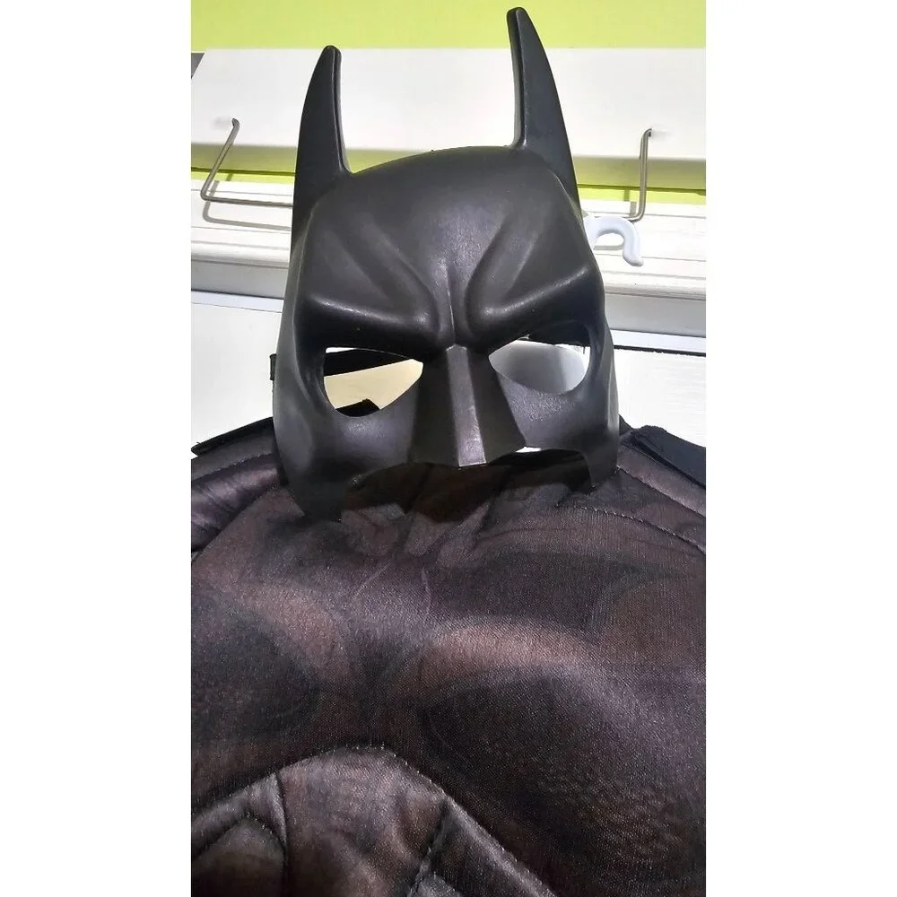 Batman Kids Muscle Costume 8-10 The Dark Knight Trilogy DC Comics Halloween Boys